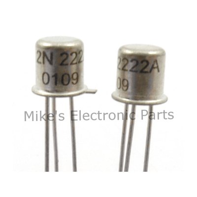 Mike's Electronic Parts - 2N2222A NPN TO-18 Metal Case